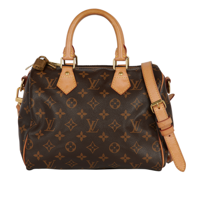 Speedy Bandouliere 25, &pound;950, Handbags, Brown, Canvas, Front view
